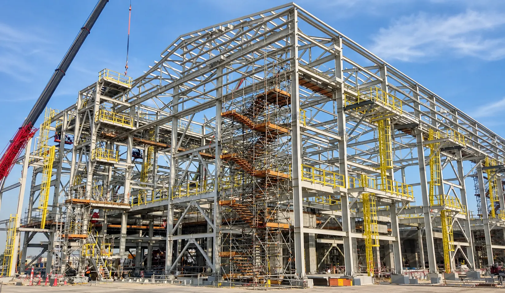 MDHI industrial building steelwork