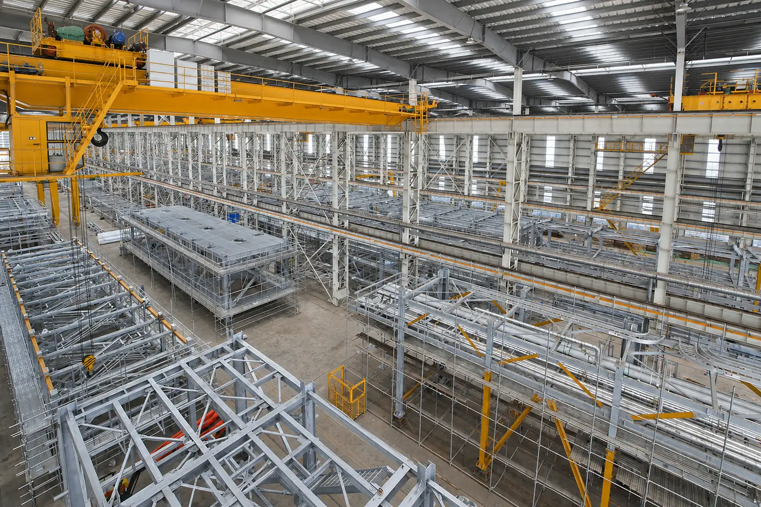 MDHI industrial pipe rack