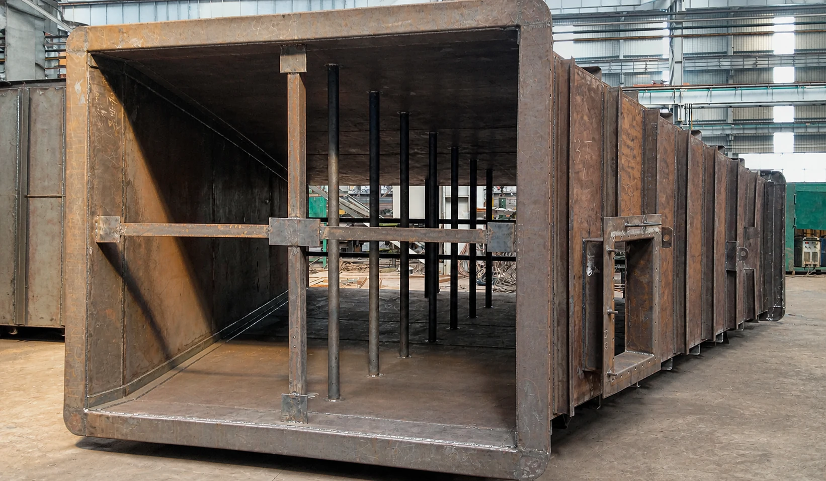 MDHI industrial steel ducting
