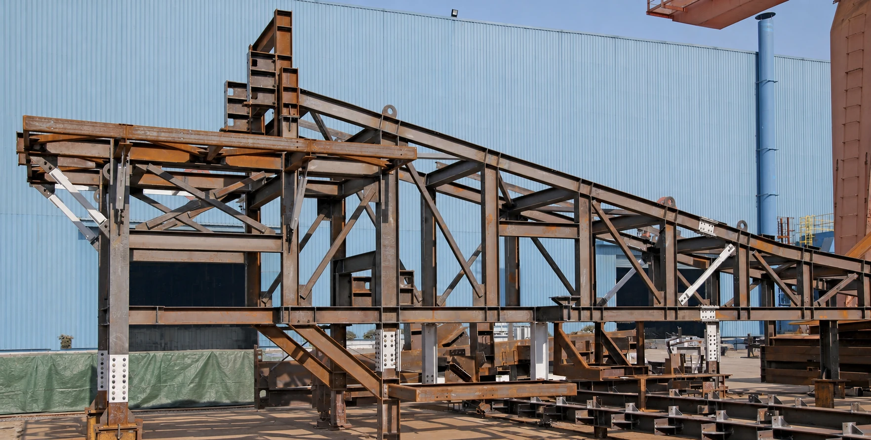 MDHI conveyor support frame